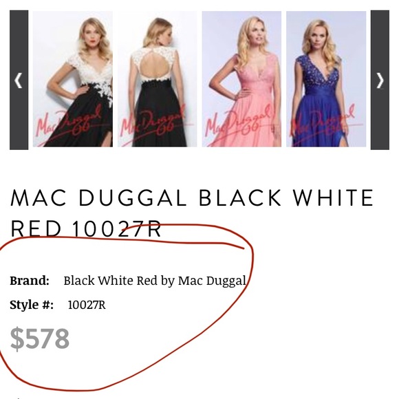 Mac duggal black white beaded lace overlay sleeveless formal designer gown dress - Picture 12 of 12